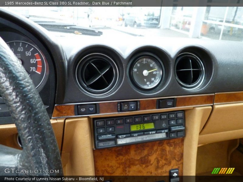 Dark Blue / Parchment 1985 Mercedes-Benz SL Class 380 SL Roadster