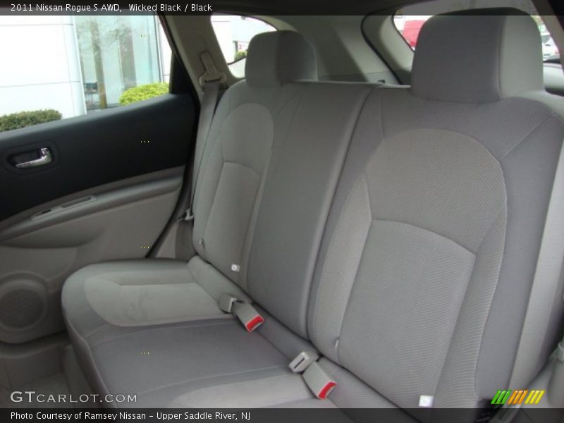 Wicked Black / Black 2011 Nissan Rogue S AWD