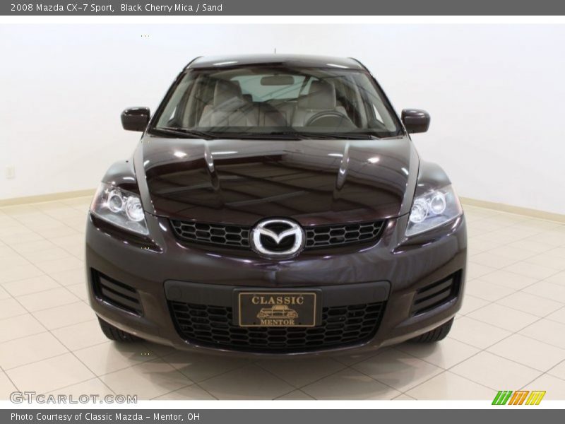 Black Cherry Mica / Sand 2008 Mazda CX-7 Sport