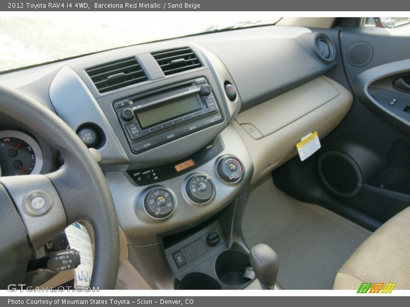 Barcelona Red Metallic / Sand Beige 2012 Toyota RAV4 I4 4WD