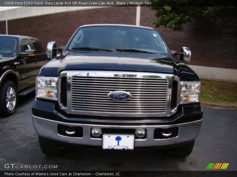 Black / Medium Flint 2006 Ford F250 Super Duty Lariat FX4 Off Road Crew Cab 4x4