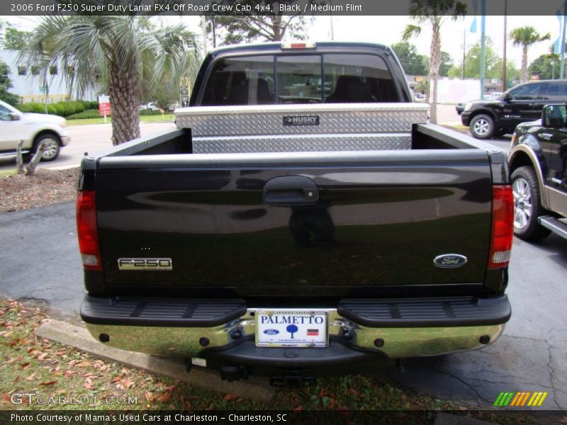 Black / Medium Flint 2006 Ford F250 Super Duty Lariat FX4 Off Road Crew Cab 4x4