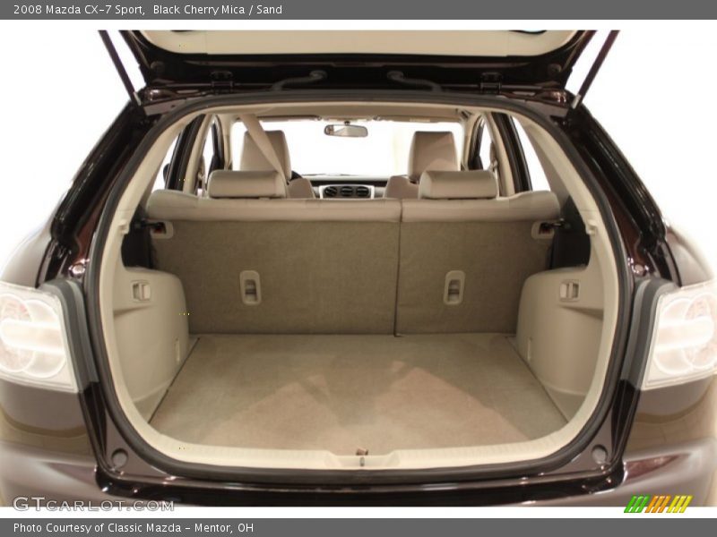 Black Cherry Mica / Sand 2008 Mazda CX-7 Sport