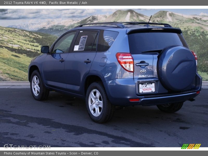 Pacific Blue Metallic / Ash 2012 Toyota RAV4 V6 4WD