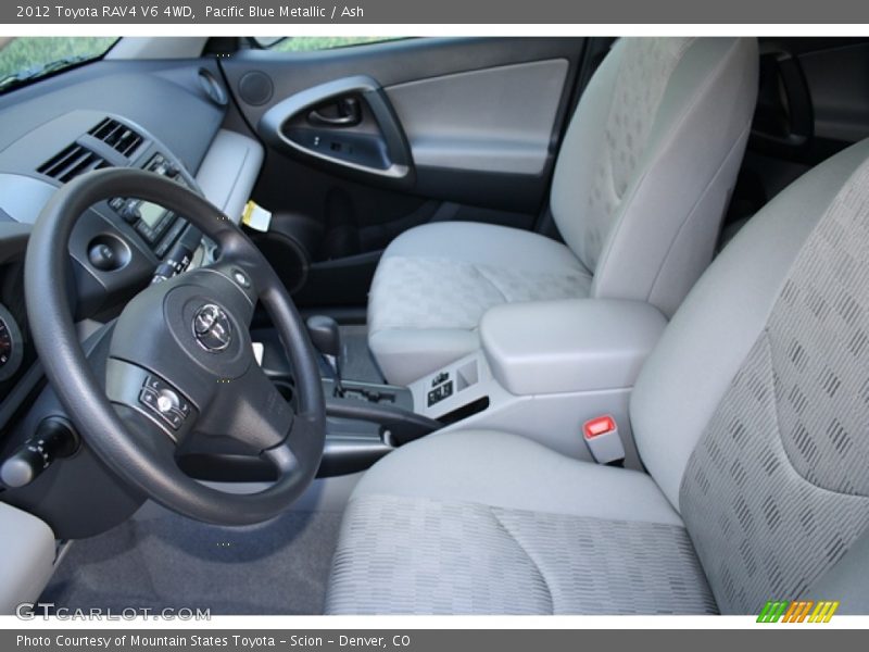 Pacific Blue Metallic / Ash 2012 Toyota RAV4 V6 4WD