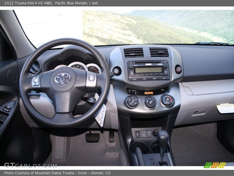 Pacific Blue Metallic / Ash 2012 Toyota RAV4 V6 4WD