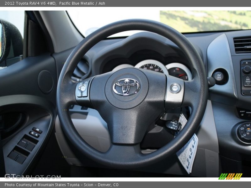 Pacific Blue Metallic / Ash 2012 Toyota RAV4 V6 4WD