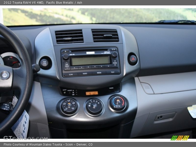Pacific Blue Metallic / Ash 2012 Toyota RAV4 V6 4WD