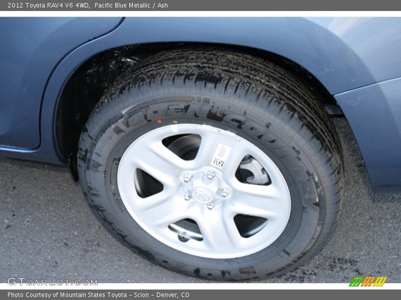 Pacific Blue Metallic / Ash 2012 Toyota RAV4 V6 4WD