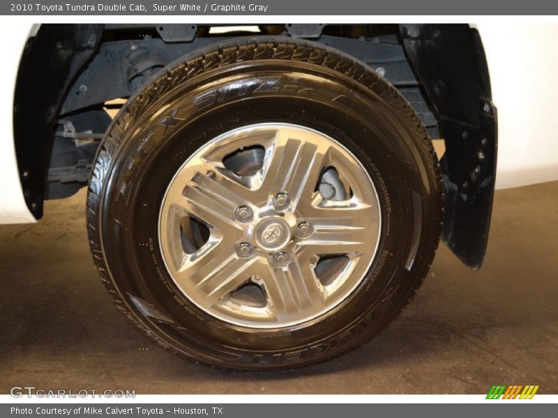 Super White / Graphite Gray 2010 Toyota Tundra Double Cab