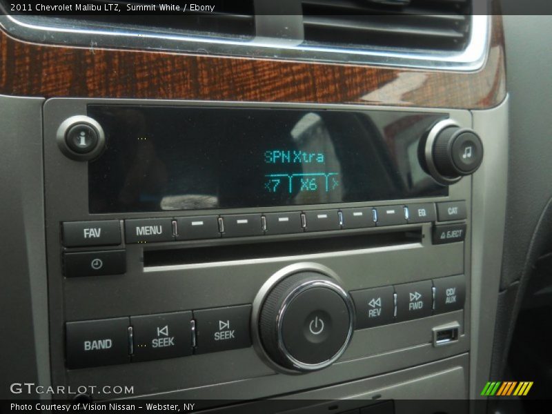 Summit White / Ebony 2011 Chevrolet Malibu LTZ