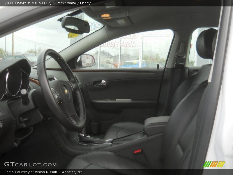Summit White / Ebony 2011 Chevrolet Malibu LTZ