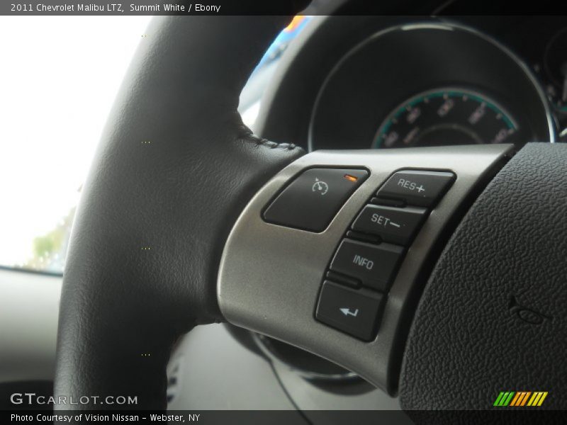 Summit White / Ebony 2011 Chevrolet Malibu LTZ