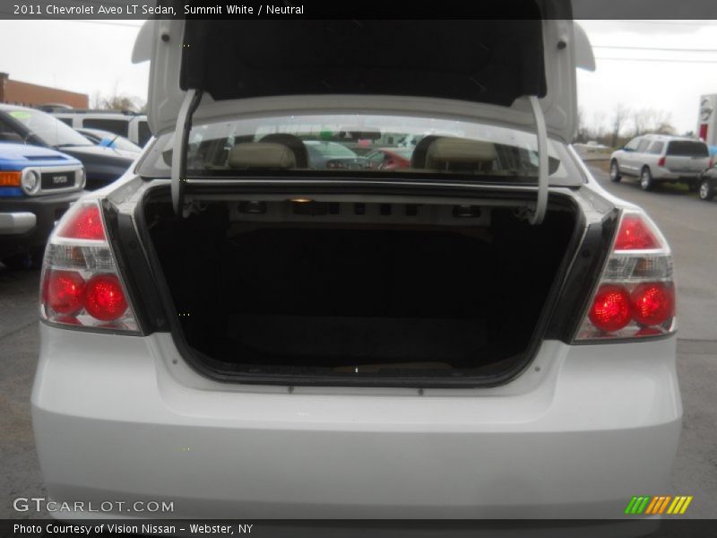Summit White / Neutral 2011 Chevrolet Aveo LT Sedan