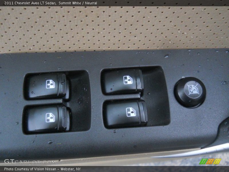 Summit White / Neutral 2011 Chevrolet Aveo LT Sedan