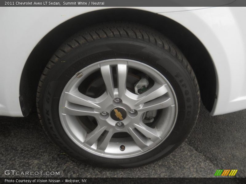 Summit White / Neutral 2011 Chevrolet Aveo LT Sedan