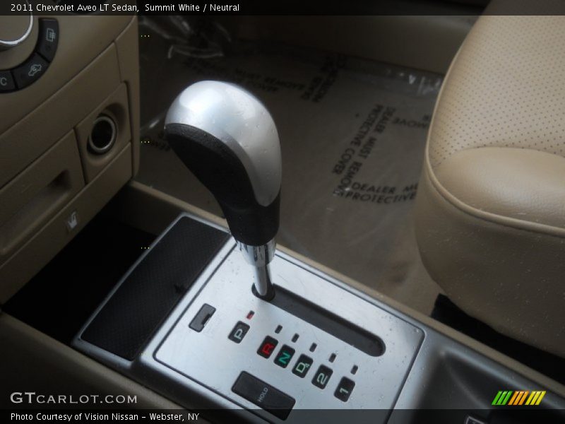 Summit White / Neutral 2011 Chevrolet Aveo LT Sedan