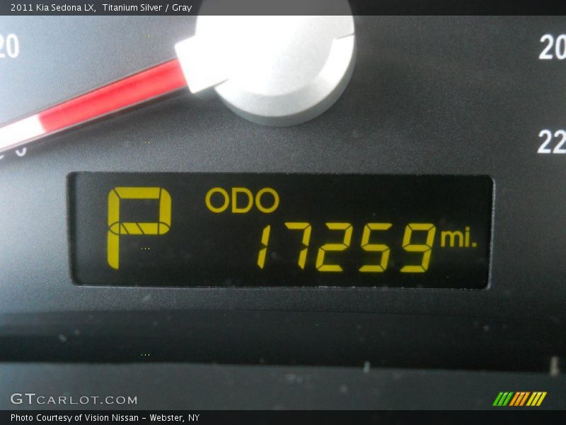 Titanium Silver / Gray 2011 Kia Sedona LX