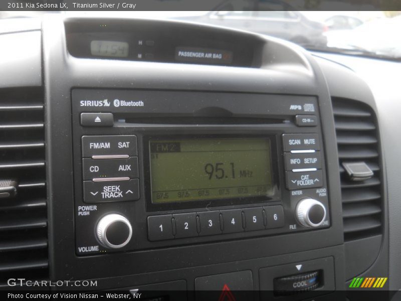 Titanium Silver / Gray 2011 Kia Sedona LX