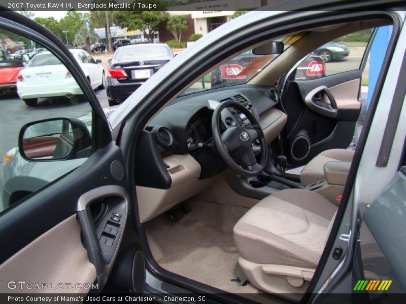 Everglade Metallic / Taupe 2007 Toyota RAV4 I4