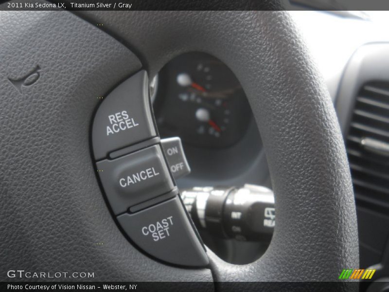 Titanium Silver / Gray 2011 Kia Sedona LX