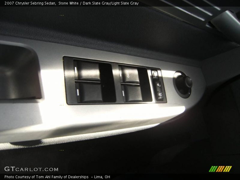 Stone White / Dark Slate Gray/Light Slate Gray 2007 Chrysler Sebring Sedan