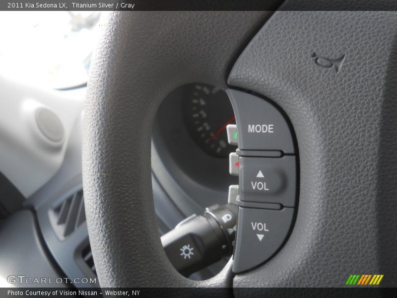 Titanium Silver / Gray 2011 Kia Sedona LX
