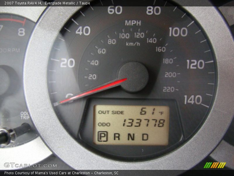 Everglade Metallic / Taupe 2007 Toyota RAV4 I4