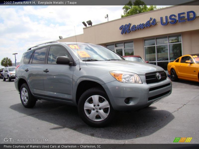 Everglade Metallic / Taupe 2007 Toyota RAV4 I4