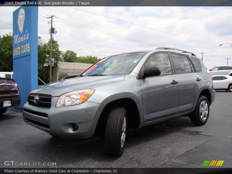 Everglade Metallic / Taupe 2007 Toyota RAV4 I4