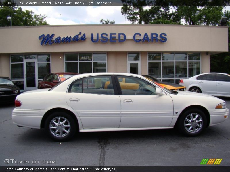 White Gold Flash / Light Cashmere 2004 Buick LeSabre Limited