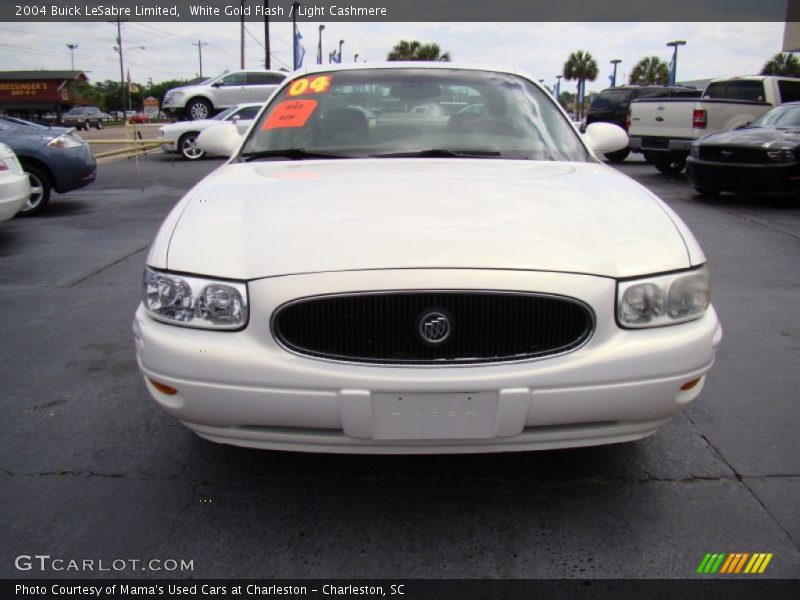 White Gold Flash / Light Cashmere 2004 Buick LeSabre Limited
