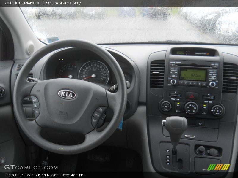 Titanium Silver / Gray 2011 Kia Sedona LX
