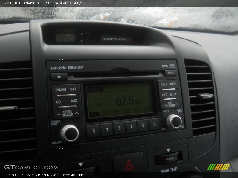 Titanium Silver / Gray 2011 Kia Sedona LX