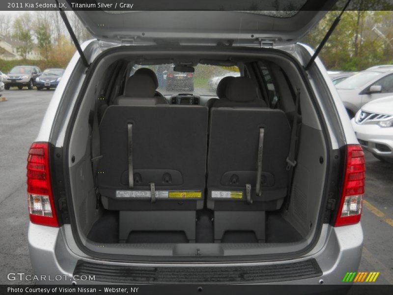 Titanium Silver / Gray 2011 Kia Sedona LX