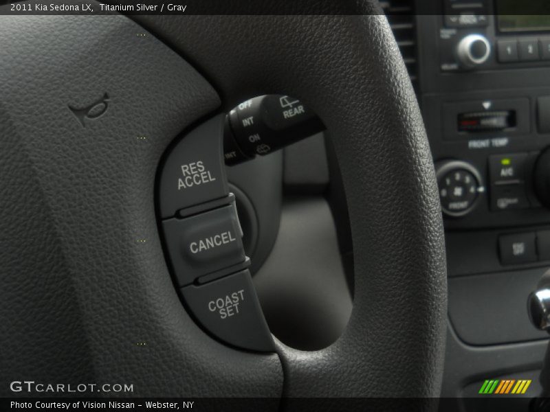 Titanium Silver / Gray 2011 Kia Sedona LX
