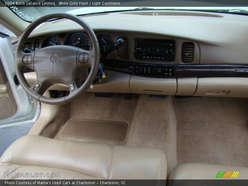 White Gold Flash / Light Cashmere 2004 Buick LeSabre Limited