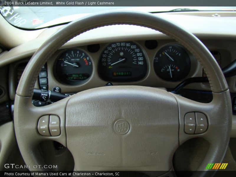 White Gold Flash / Light Cashmere 2004 Buick LeSabre Limited