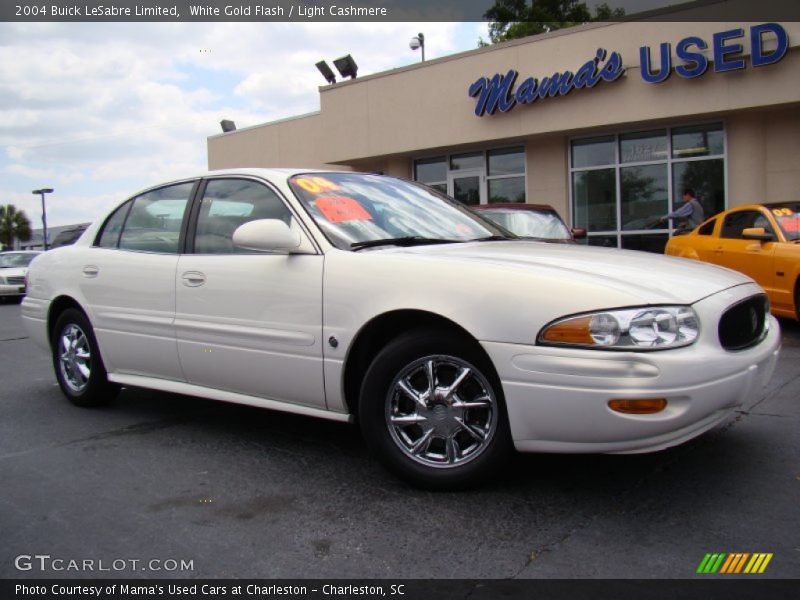 White Gold Flash / Light Cashmere 2004 Buick LeSabre Limited