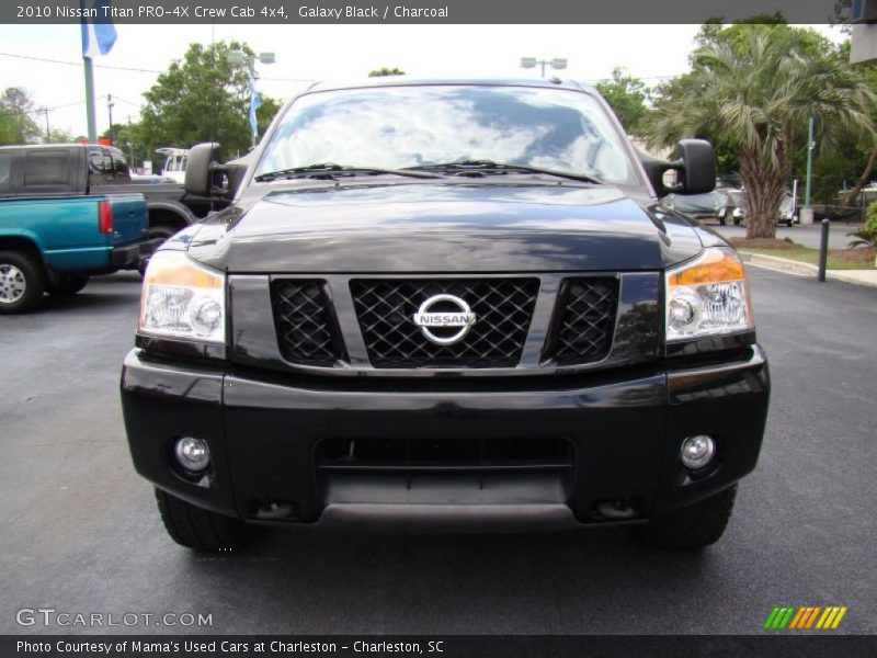 Galaxy Black / Charcoal 2010 Nissan Titan PRO-4X Crew Cab 4x4
