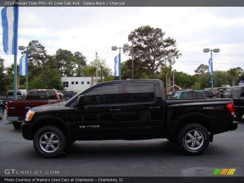 Galaxy Black / Charcoal 2010 Nissan Titan PRO-4X Crew Cab 4x4