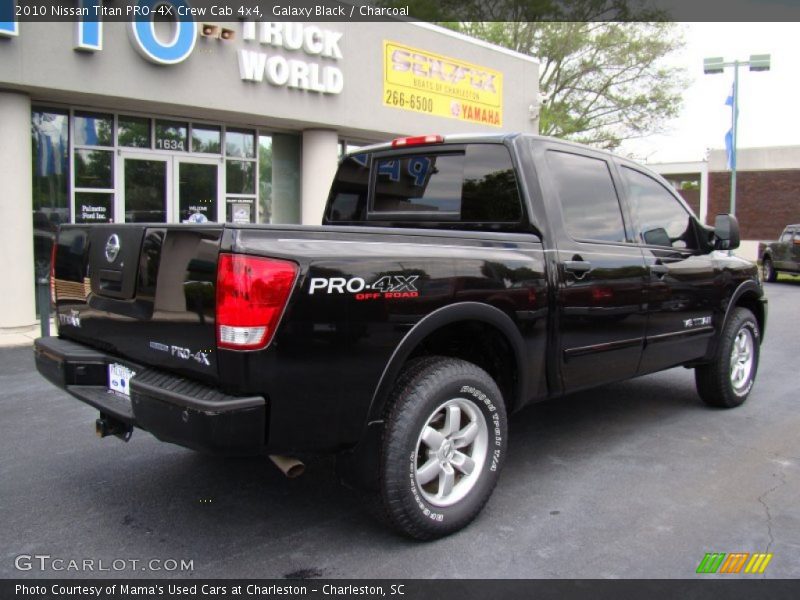 Galaxy Black / Charcoal 2010 Nissan Titan PRO-4X Crew Cab 4x4