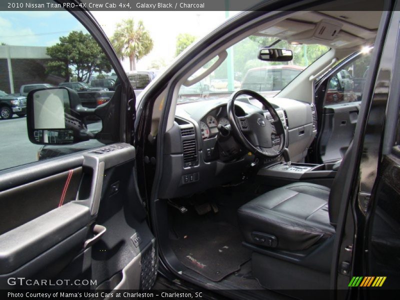 Galaxy Black / Charcoal 2010 Nissan Titan PRO-4X Crew Cab 4x4
