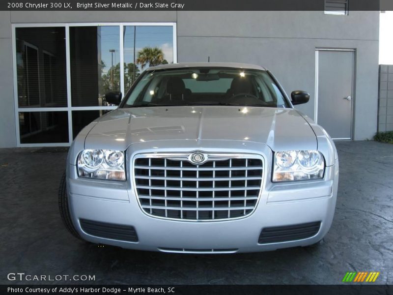 Bright Silver Metallic / Dark Slate Gray 2008 Chrysler 300 LX