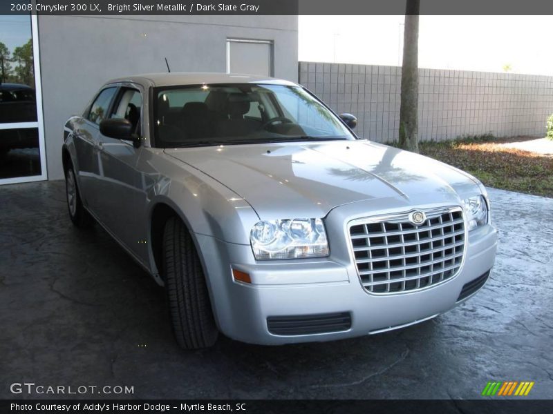 Bright Silver Metallic / Dark Slate Gray 2008 Chrysler 300 LX