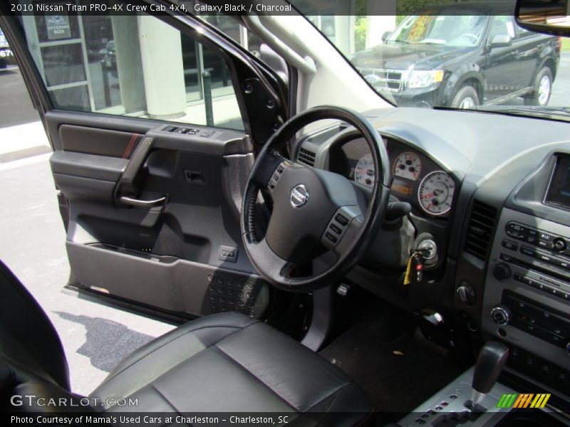 Galaxy Black / Charcoal 2010 Nissan Titan PRO-4X Crew Cab 4x4