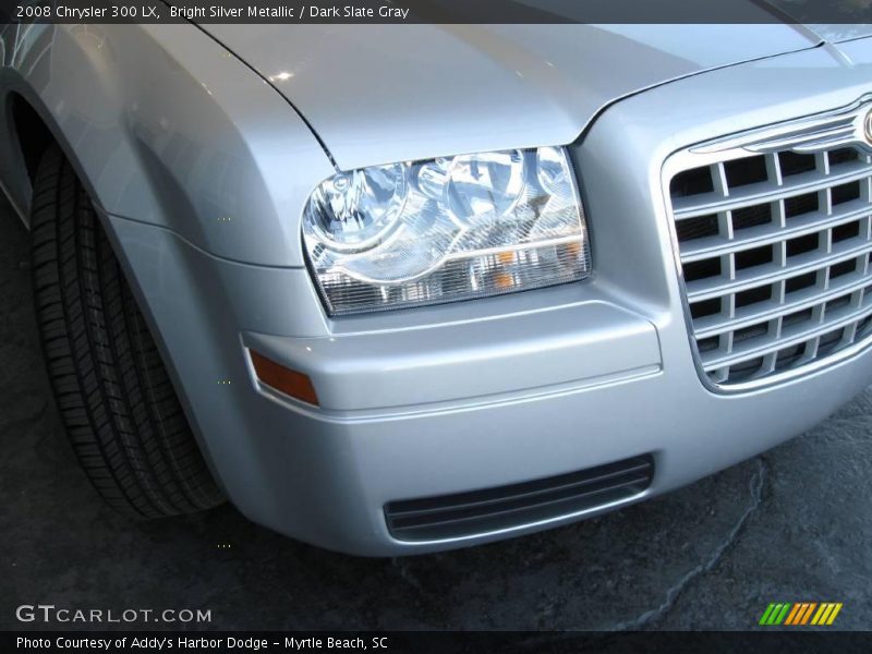 Bright Silver Metallic / Dark Slate Gray 2008 Chrysler 300 LX