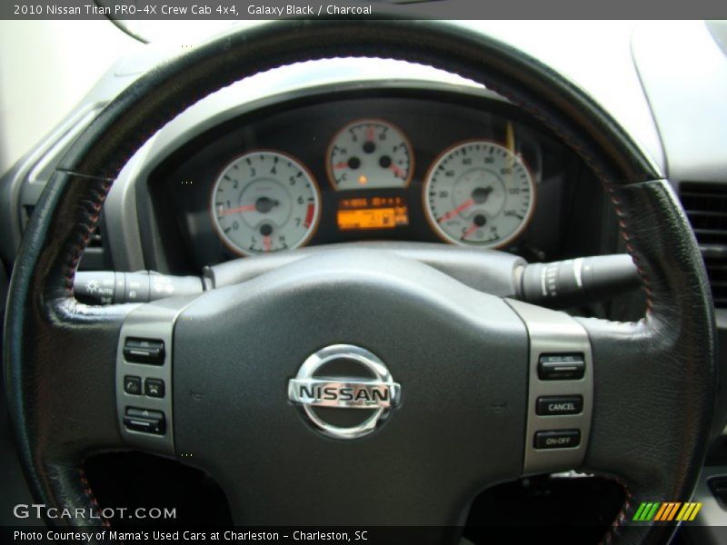 Galaxy Black / Charcoal 2010 Nissan Titan PRO-4X Crew Cab 4x4