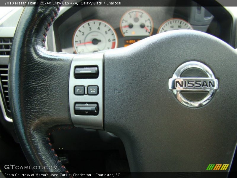 Galaxy Black / Charcoal 2010 Nissan Titan PRO-4X Crew Cab 4x4