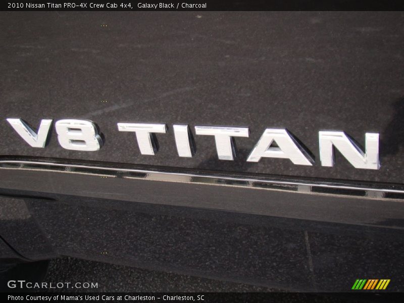 Galaxy Black / Charcoal 2010 Nissan Titan PRO-4X Crew Cab 4x4